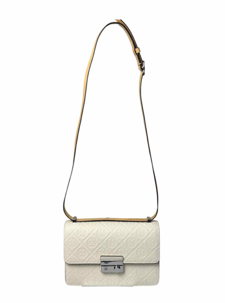 Tory Burch T Monogram Pebbled Leather Purse