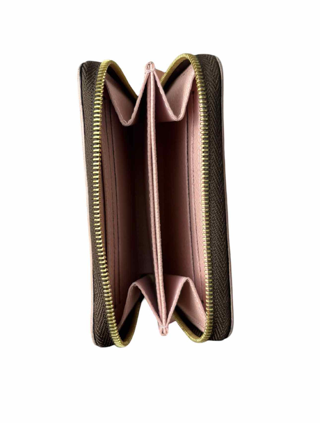 Louis Vuitton Studded Damier Ebene Zippy Wallet