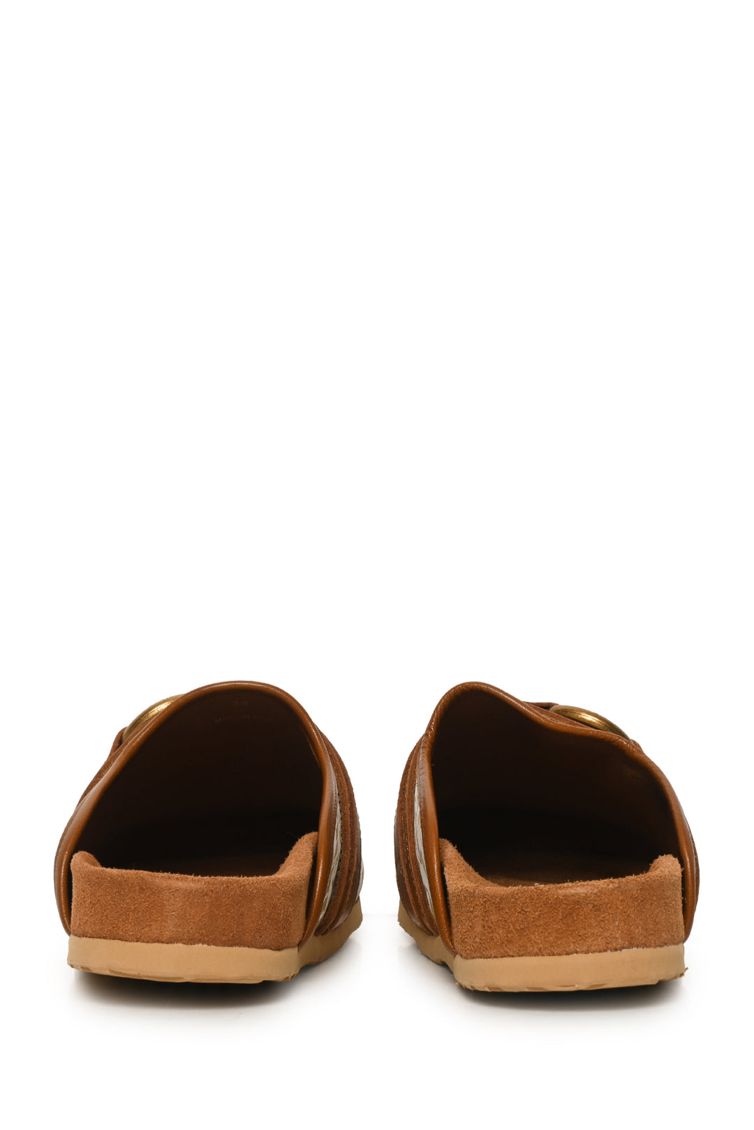 See by Chloe Size 36 Monogram Canvas Gema Mules