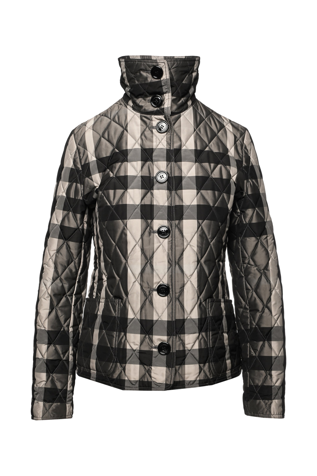 Burberry Size M Check Quilted Jacket