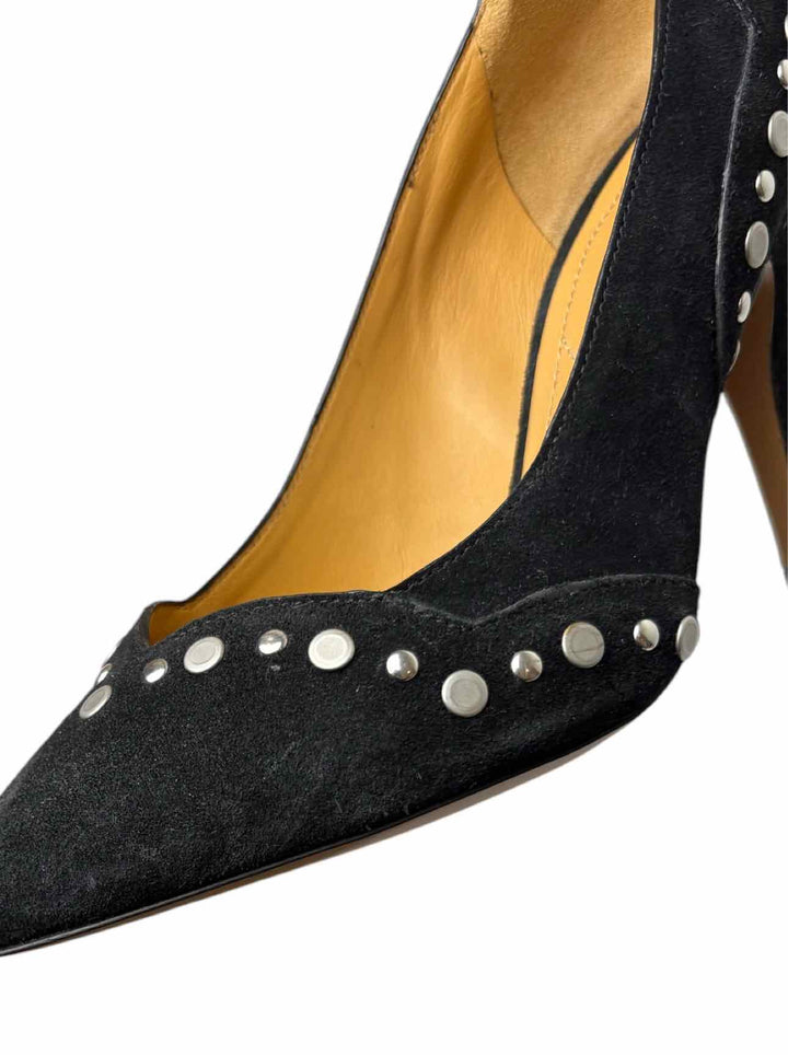 Isabel Marant Size 36 Ponroe Studded Suede Pumps