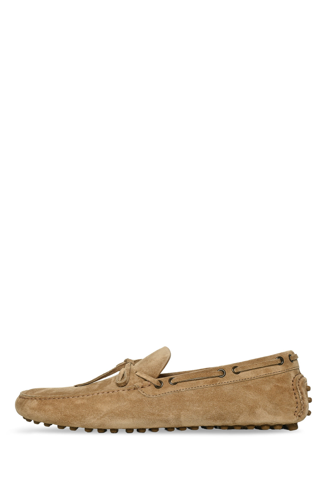 Brunello Cucinelli Size 46 Men's Washed Suede Loafers