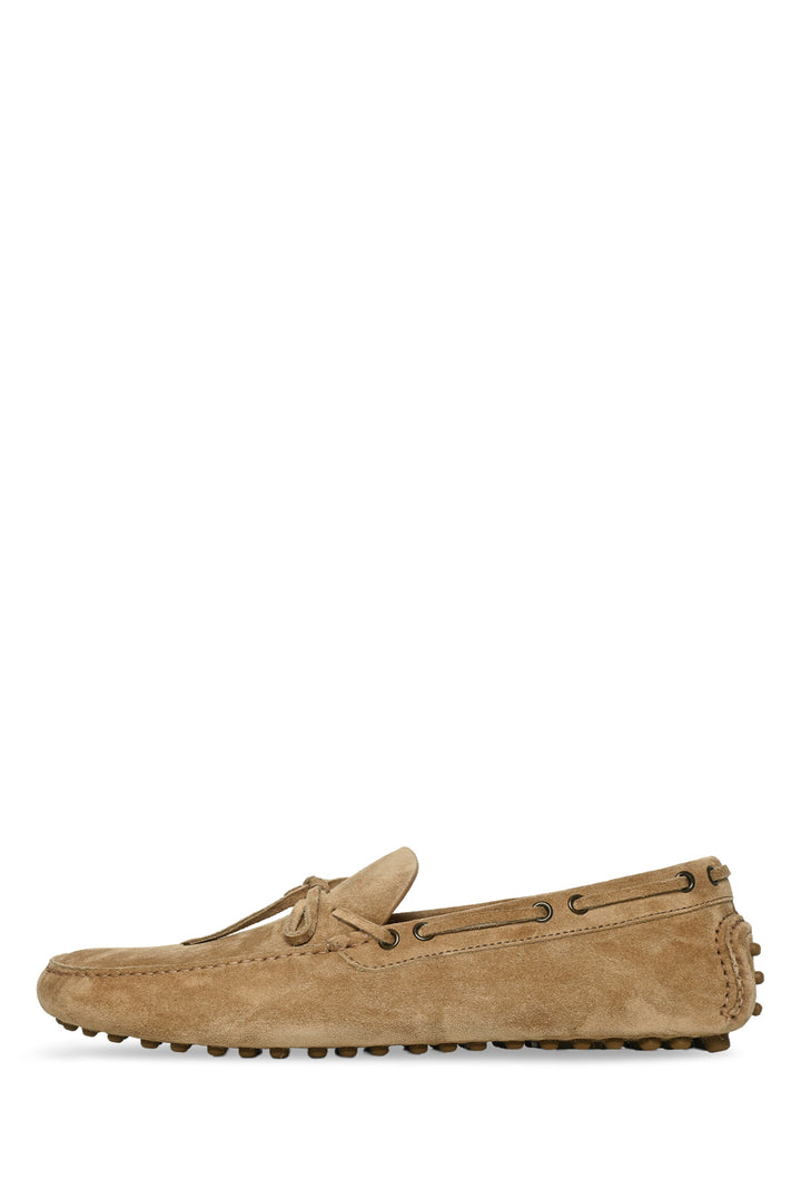 Brunello Cucinelli Size 46 Men's Washed Suede Loafers