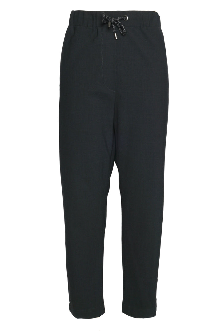 Brunello Cucinelli Size 10 Monili Trim Wool Pants