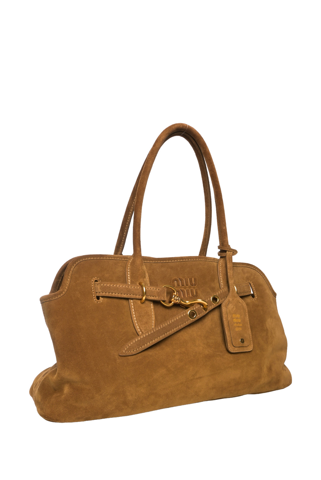 Miu Miu Adventure Suede Bag