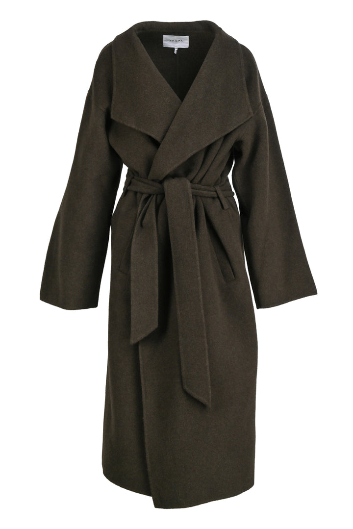 Frame Size M Belted Wrap Coat
