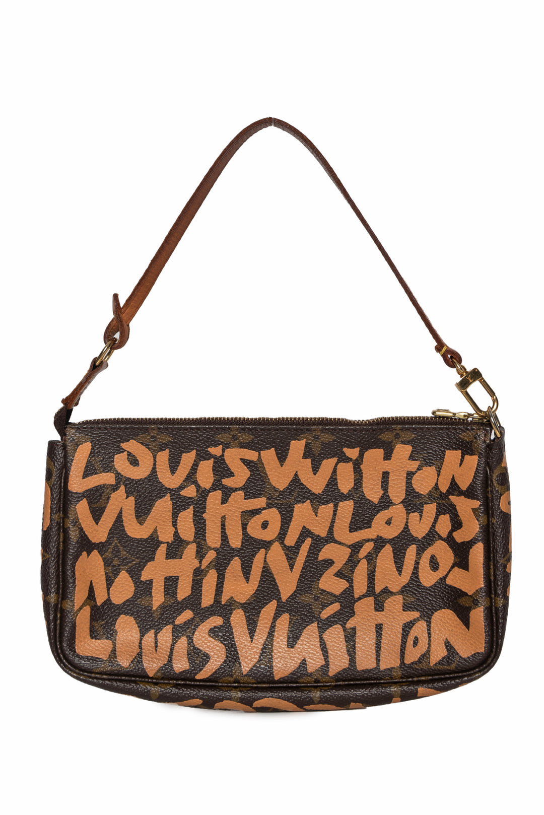 Louis Vuitton 2001 Monogram Graphitti Pochette