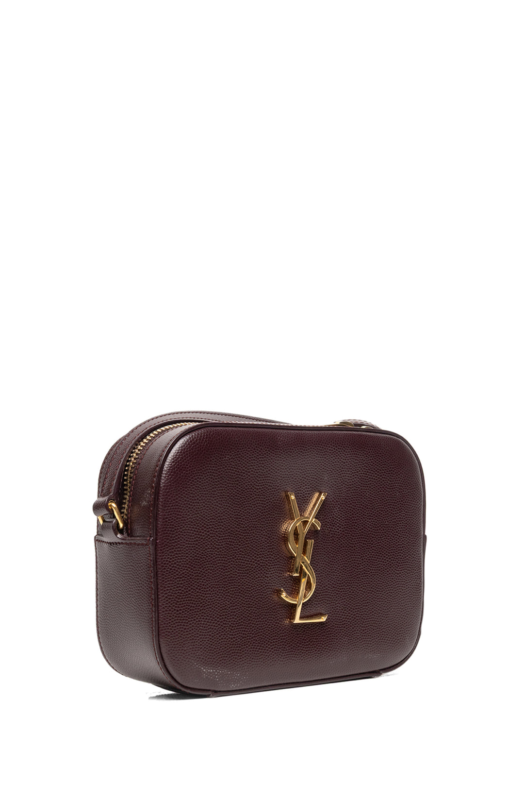 Saint Laurent 2015 Grain Leather Small Classic Monogram Camera Bag