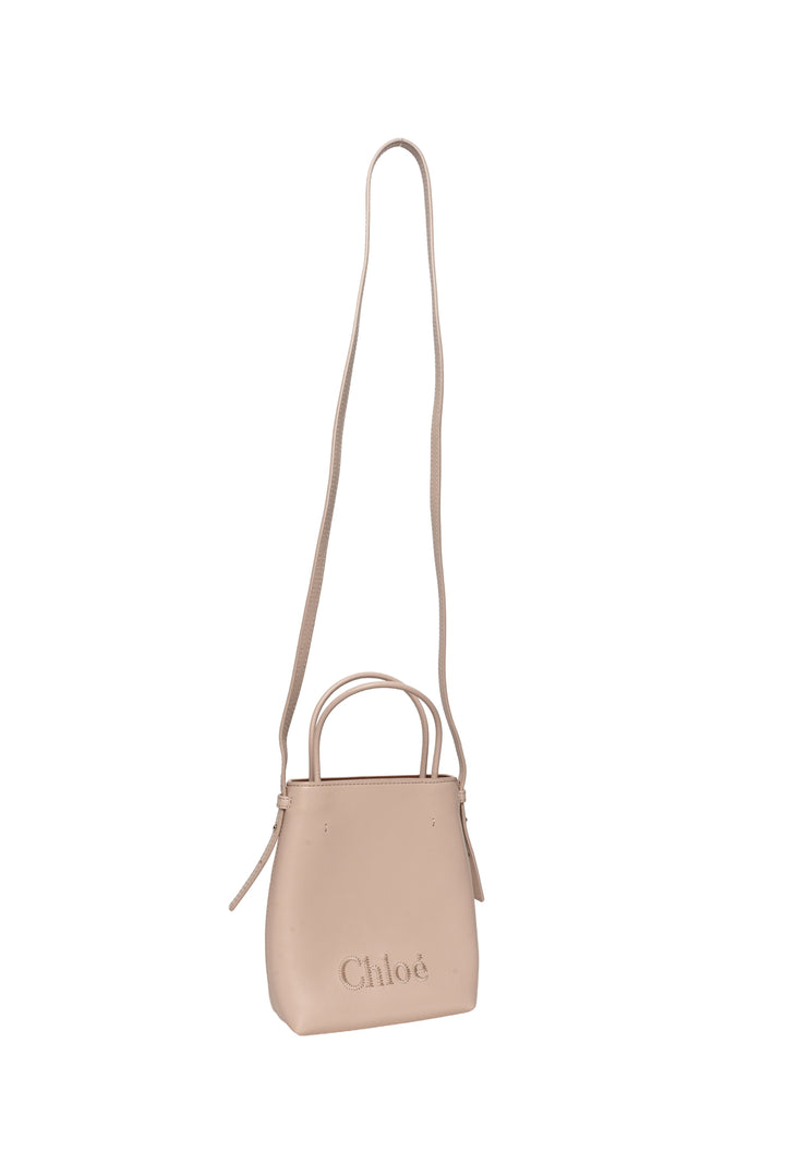 Chloe Micro Sense Tote Crossbody