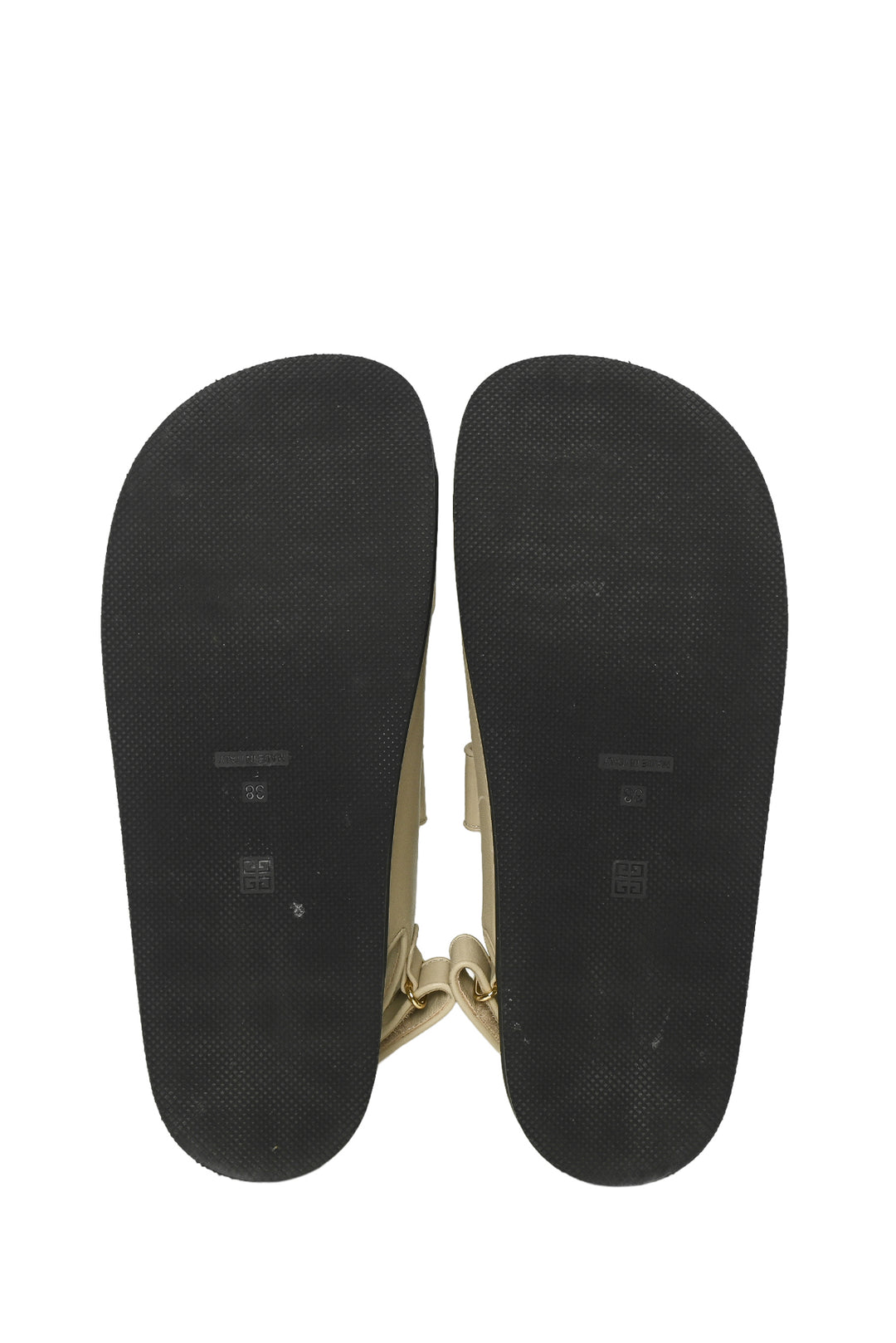 Givenchy Size 38 4G Leather Sport Sandals