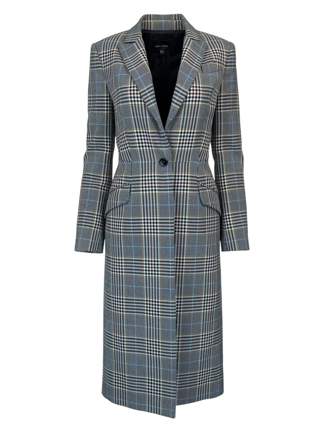 Judith & Charles Size 4 Plaid Coat