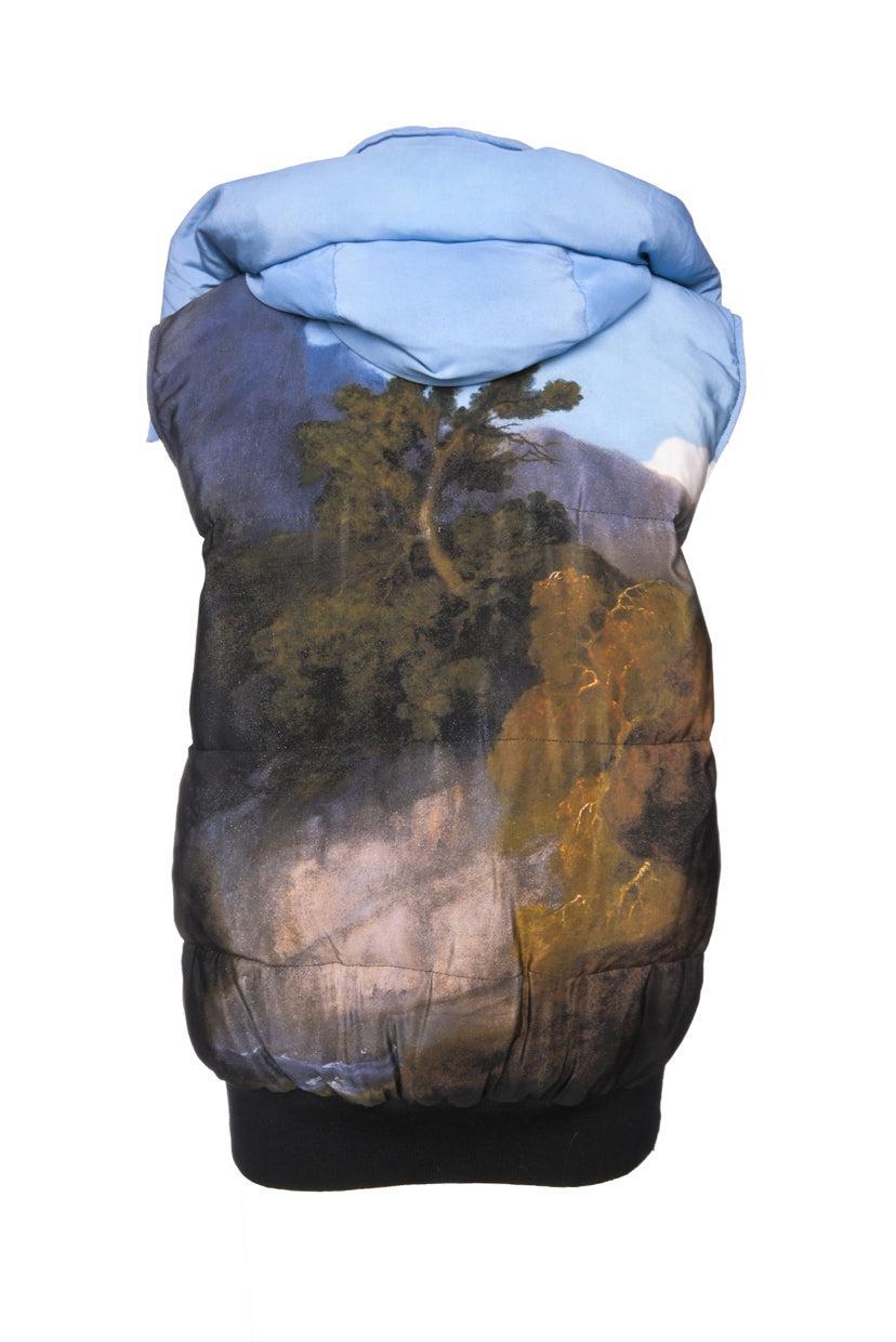 Stella Mccartney Size 34 2017 Lion & Horse Puffer Vest