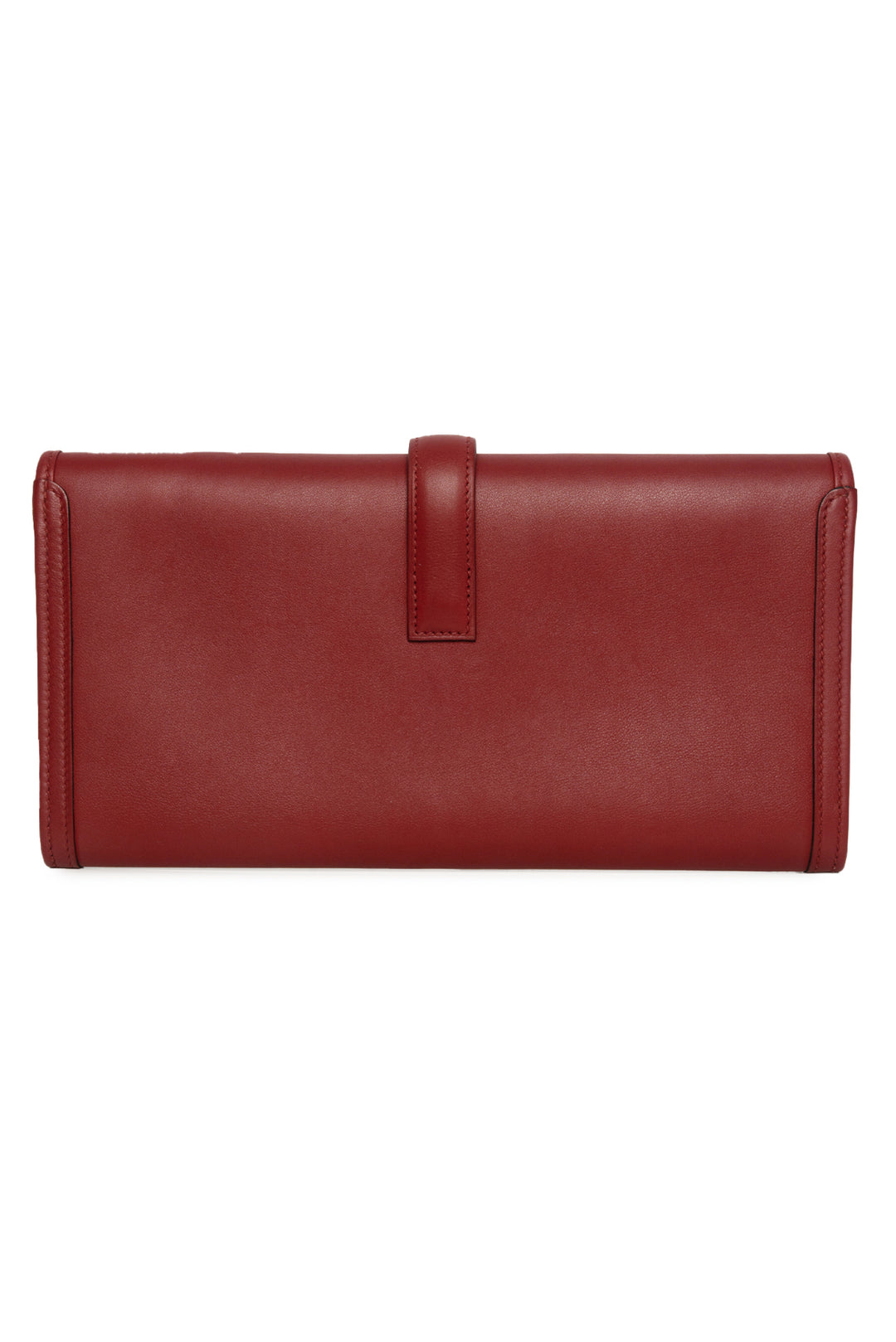Hermes 2016 Rouge Swift Leather Jige Elan 29 Clutch