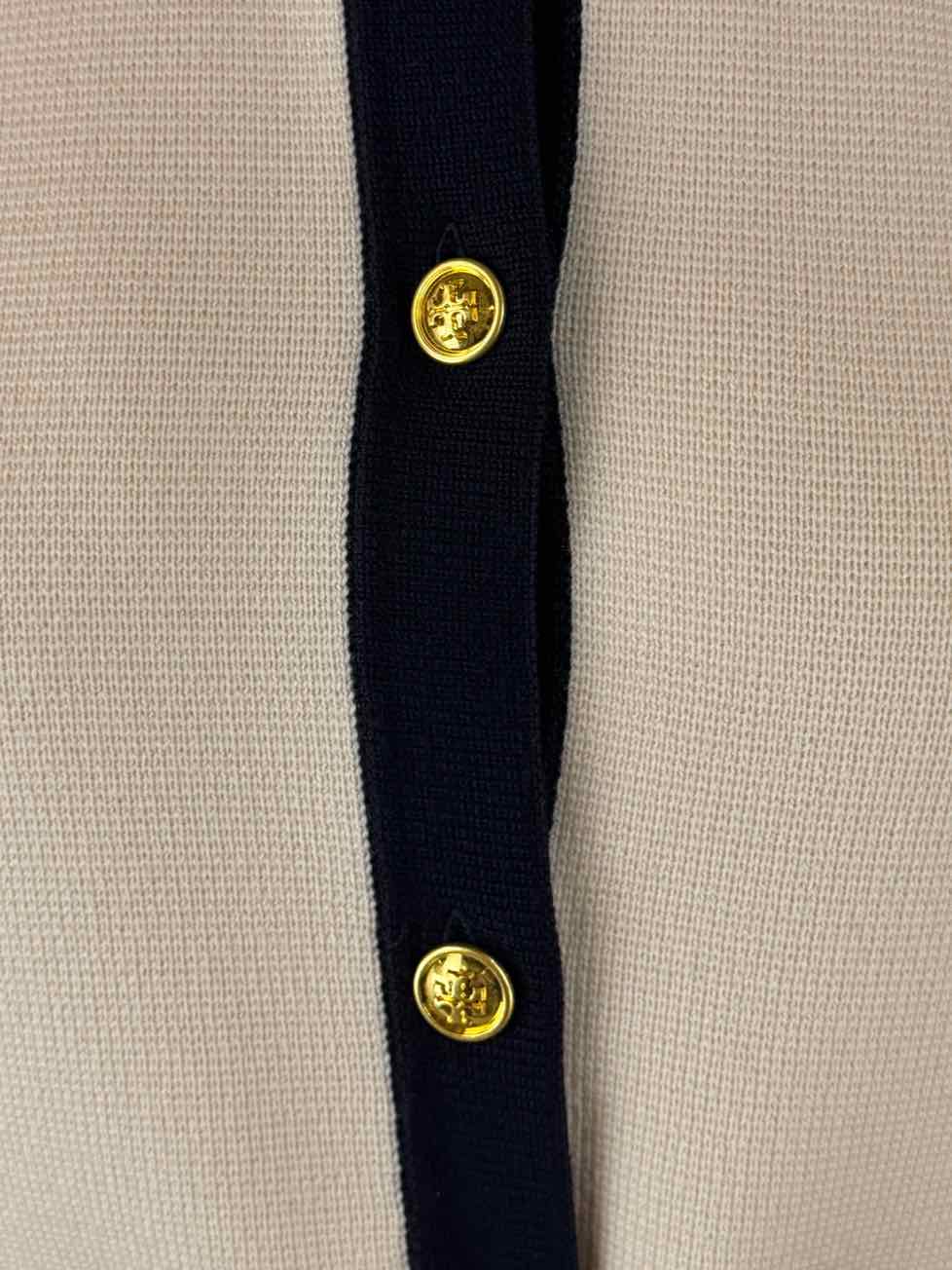 Tory Burch Size L Wool Long Vest
