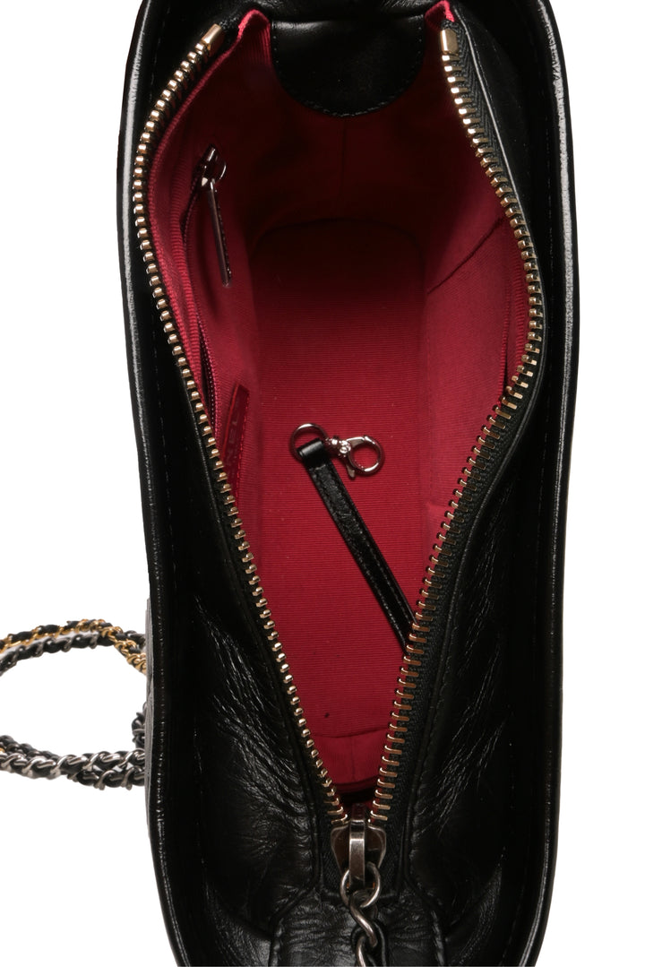 Chanel Aged Calfskin Small Gabrielle Hobo