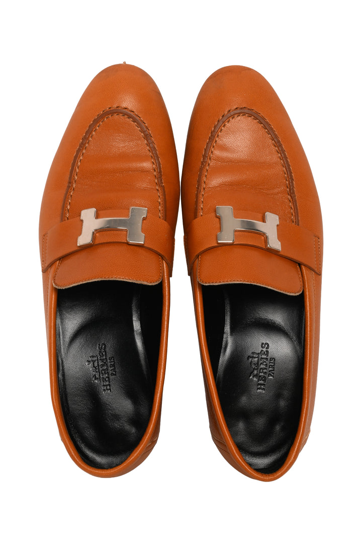 Hermes Size 36 Paris Loafers