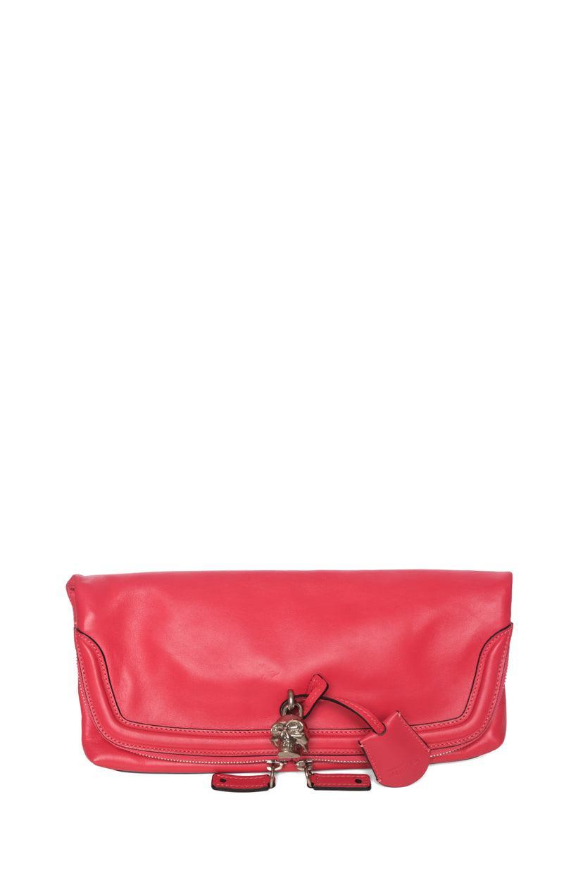 Alexander Mcqueen Foldable Skull Clutch