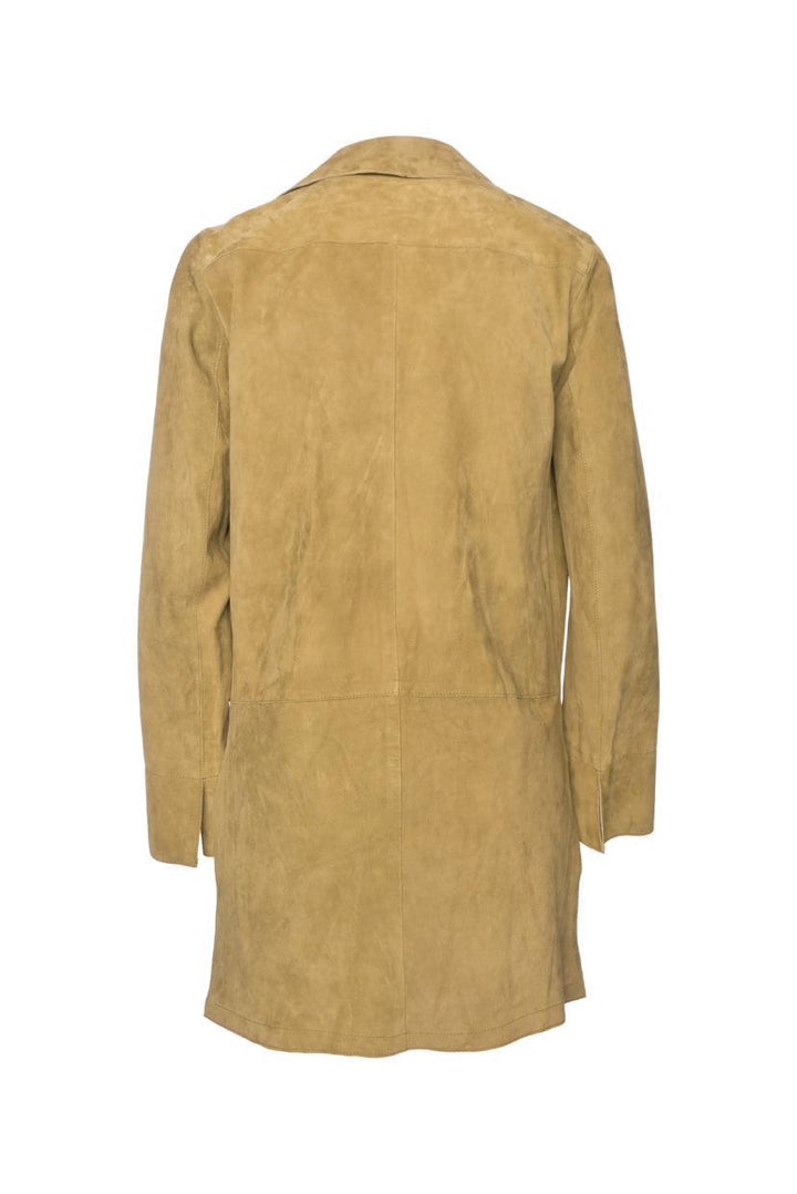 Sylvie Schimmel Size 34 Soft Goat Leather Coat