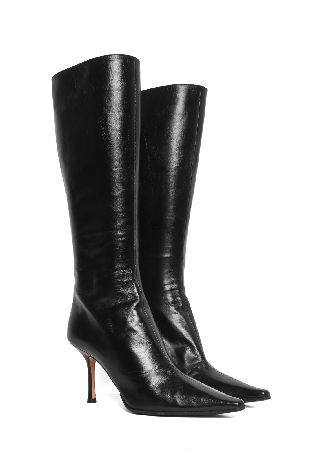 Jimmy Choo Size 41 Agathe Knee Boot Leather Boots