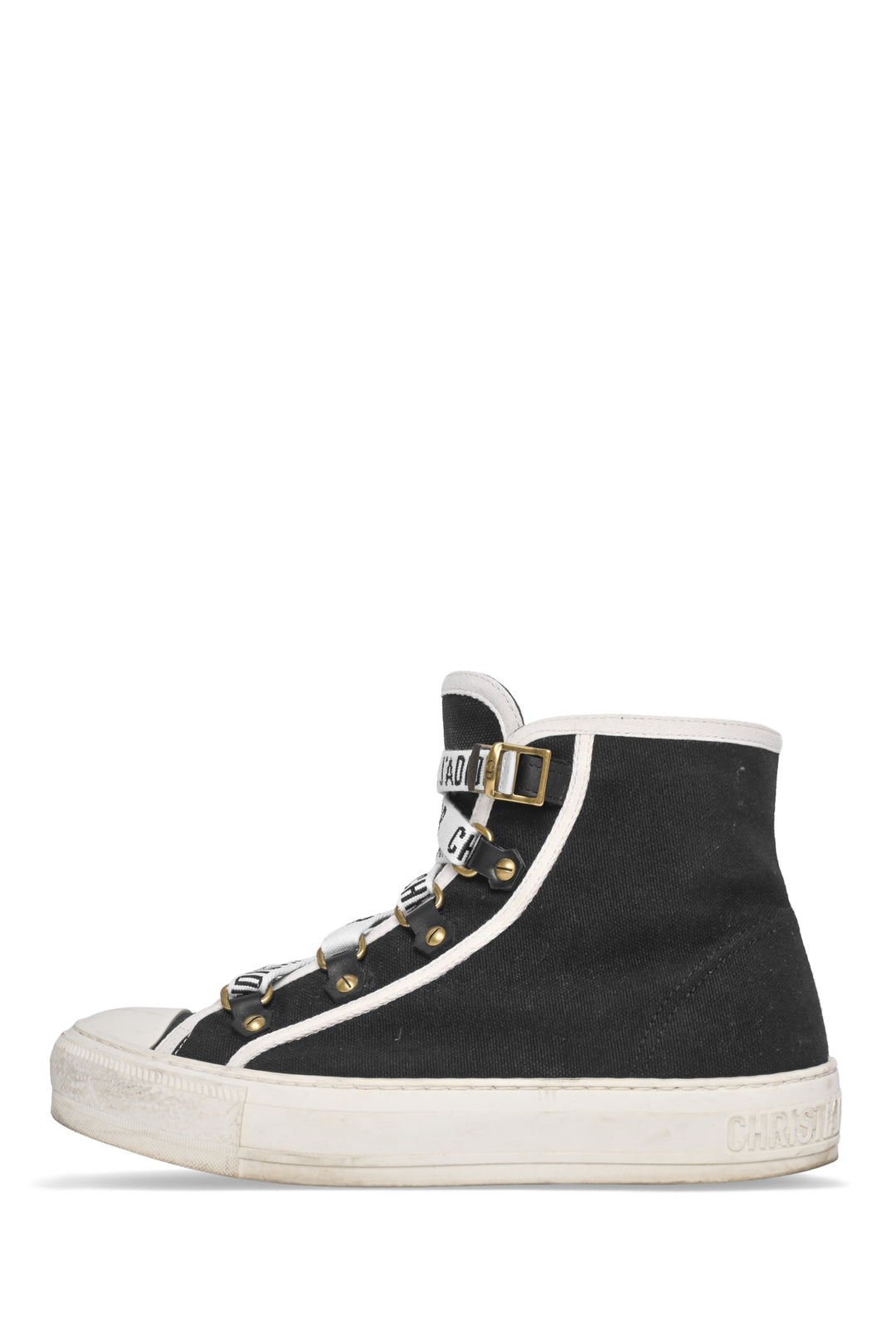 Christian Dior Size 37 Walk'N'Dior High Top Sneaker
