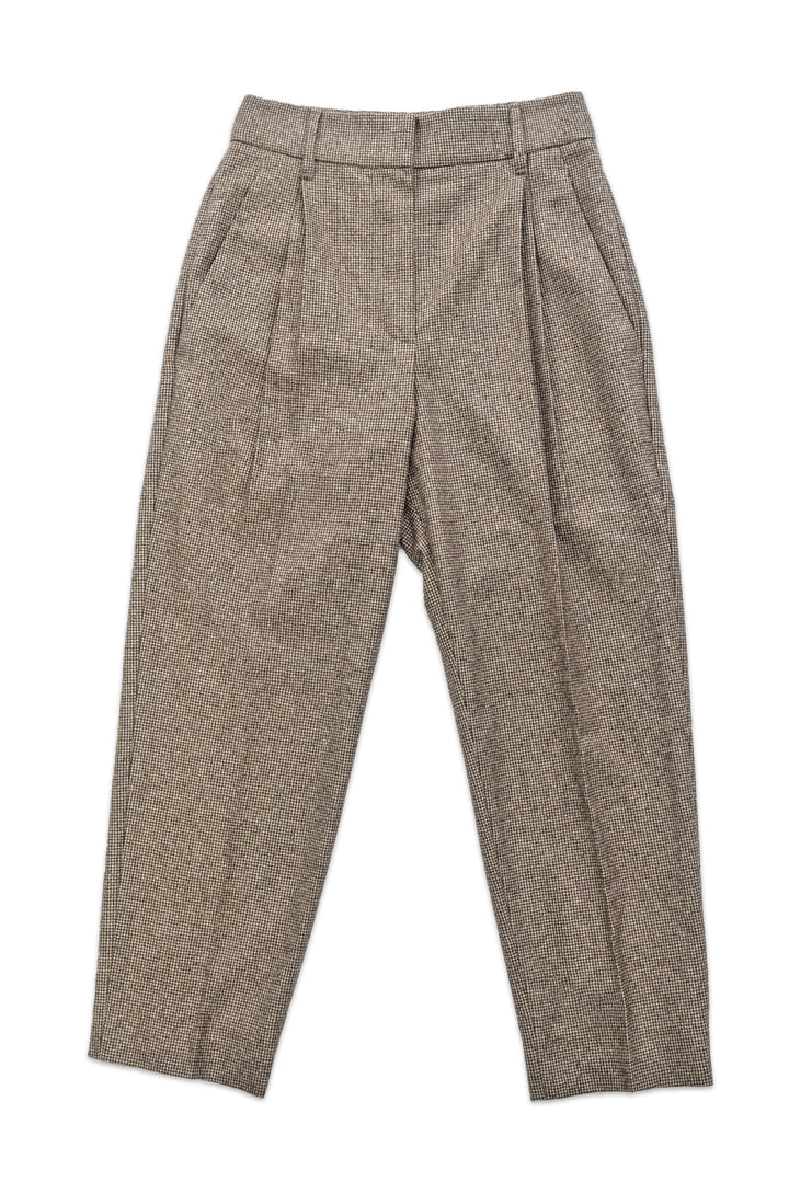 Brunello Cucinelli Size 36 Houndstooth Wool Pants