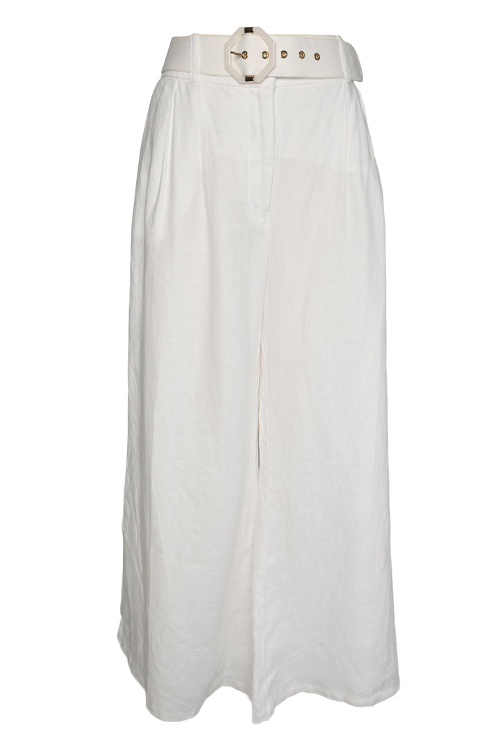 Zimmermann Size 3 Belted Linen Pants