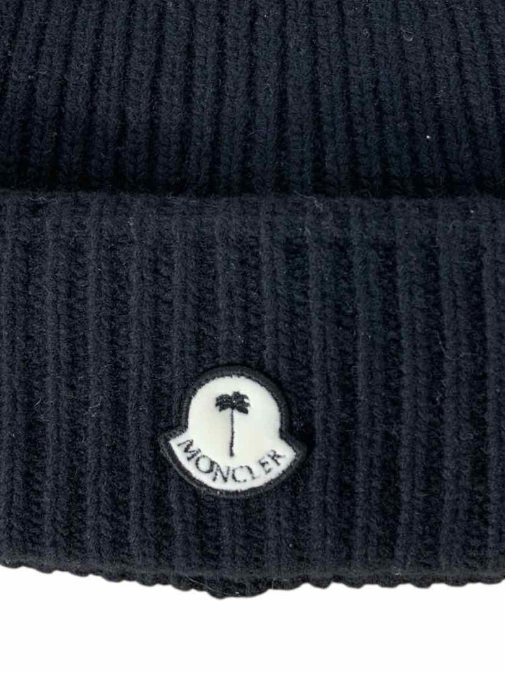 Moncler x Palm Angels Berretto Tricot Logo Beanie Hat
