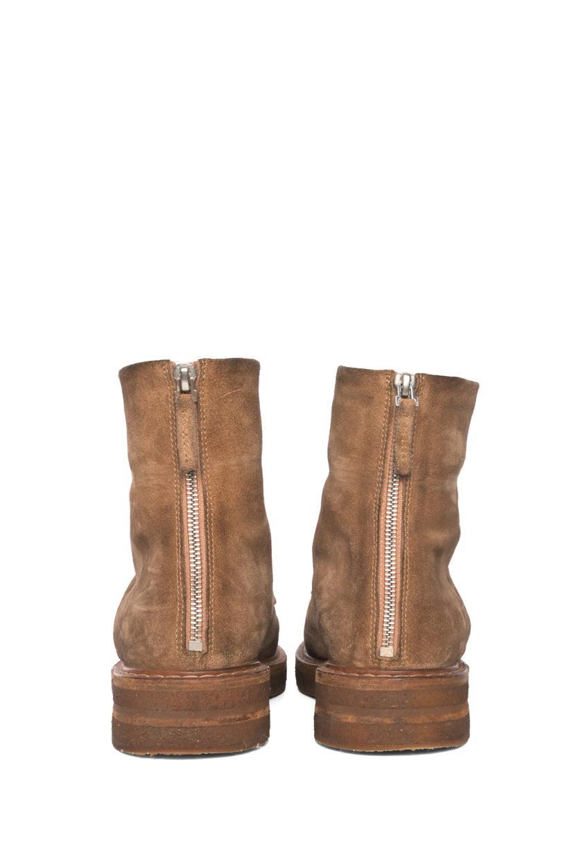 Marsell Size 39 Parrucca Leather Combat Boots