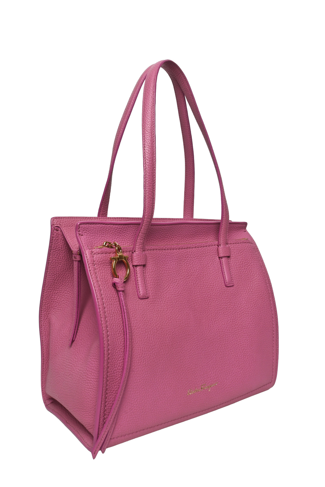 Salvatore Ferragamo Medium Leather Amy Tote