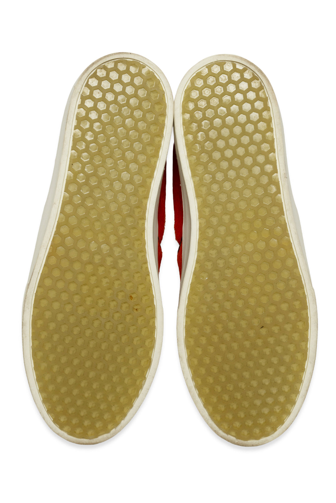 Celine Size 39 Pony Hair Low Top Slip On Sneaker