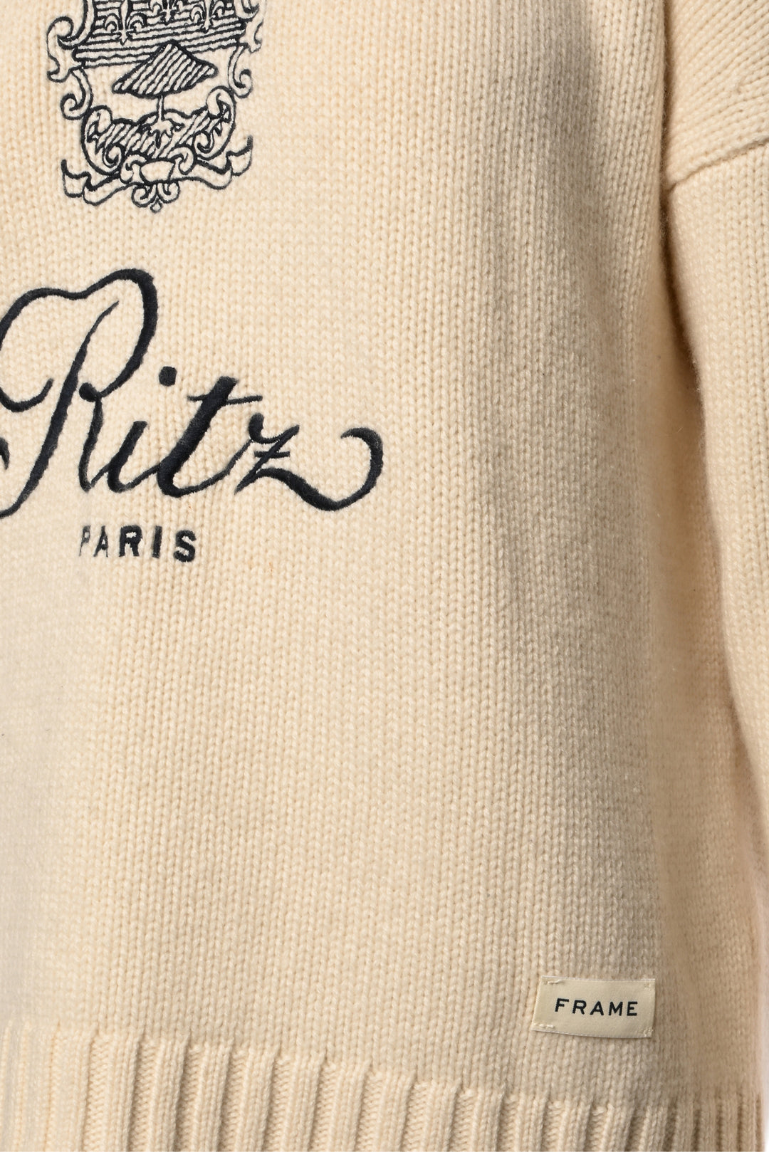 Frame Size S x Ritz Paris Cashmere Sweater