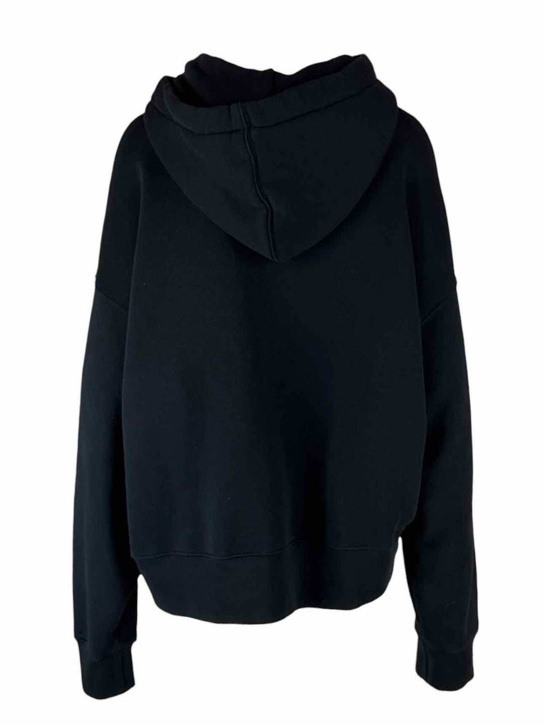 Palm Angels Size S Curved Logo Print Sweatshirt