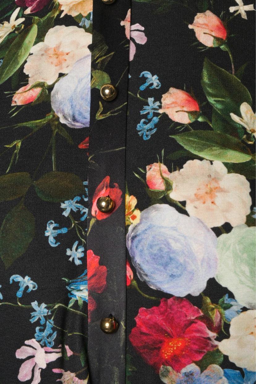 Erdem Size 10 Floral Maxi Dress