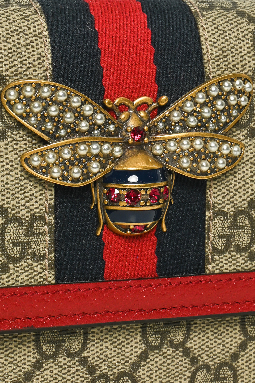 Gucci Queen Margaret Wallet On Chain Crossbody