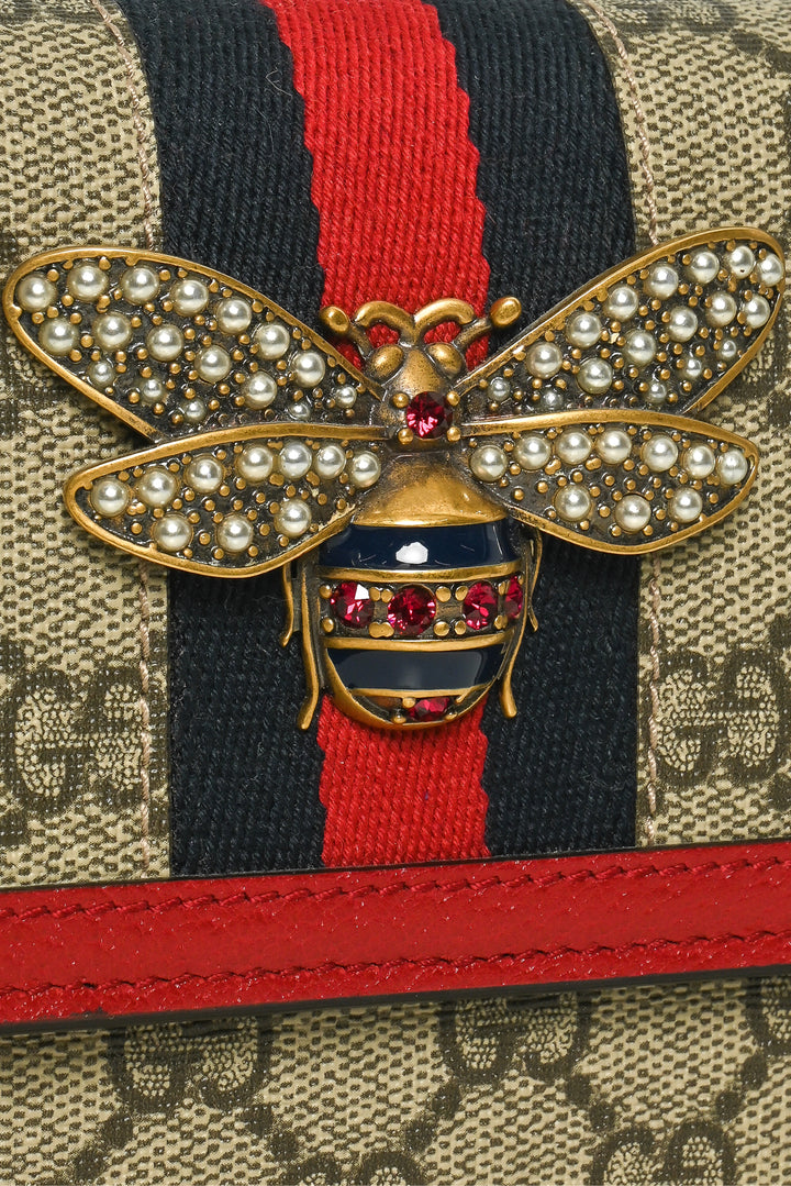 Gucci Queen Margaret Wallet On Chain Crossbody