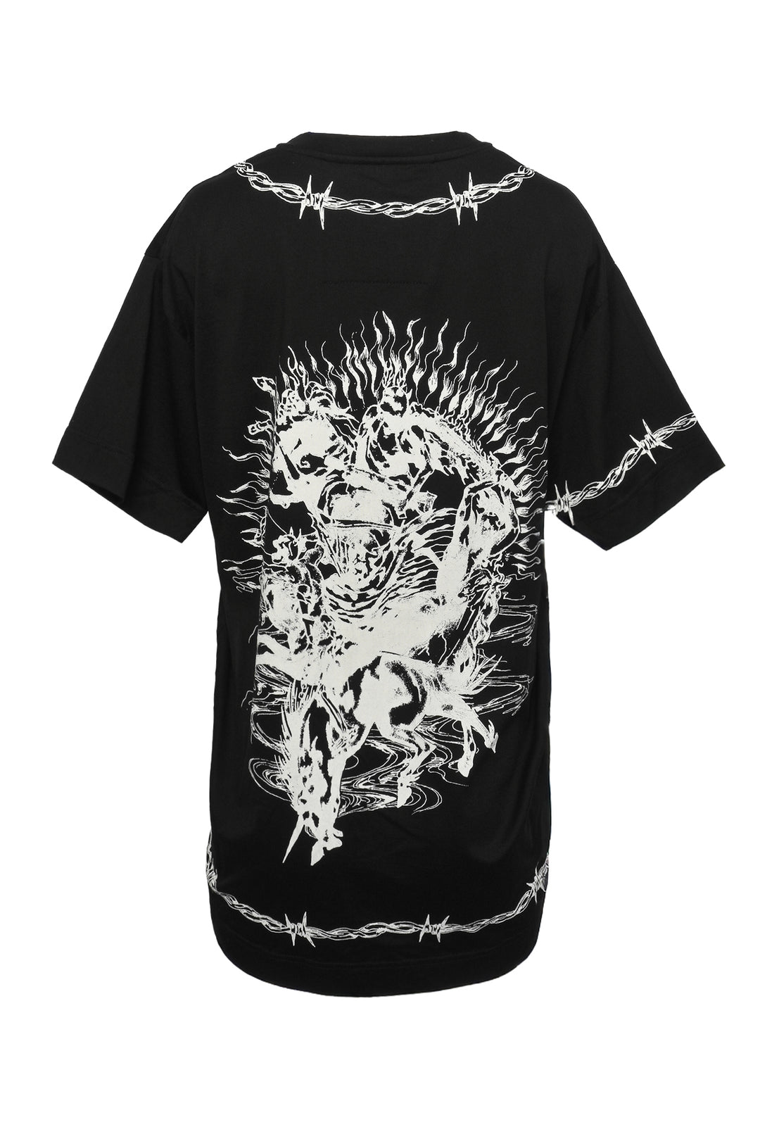 Givenchy Size S Men's Gothic Logo Oversize Fit T-shirt