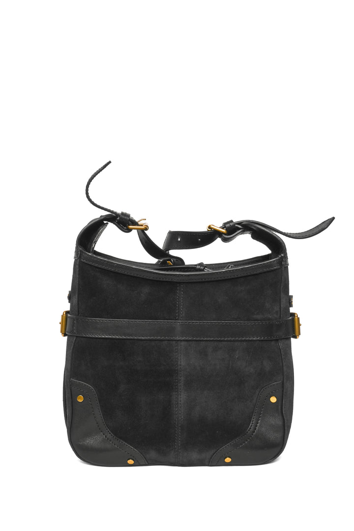 Isabel Marant Sierra Hobo S Suede & Leather Shoulder Bag
