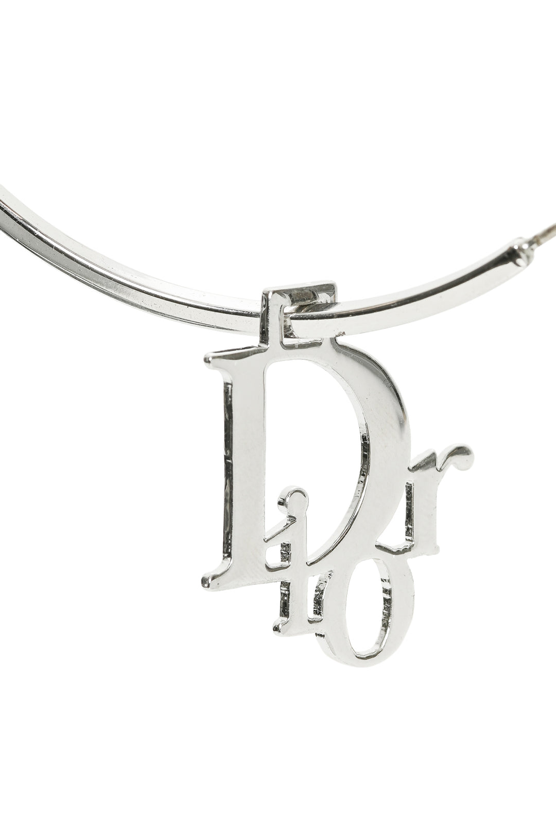 Dior Logo Hoop Earrings