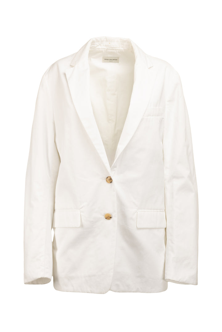 Dries Van Noten Size 38 Single Breasted Padded Blazer