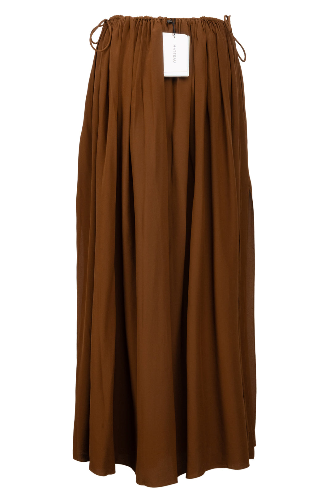 Matteau Size 4 Drawcord Split Skirt