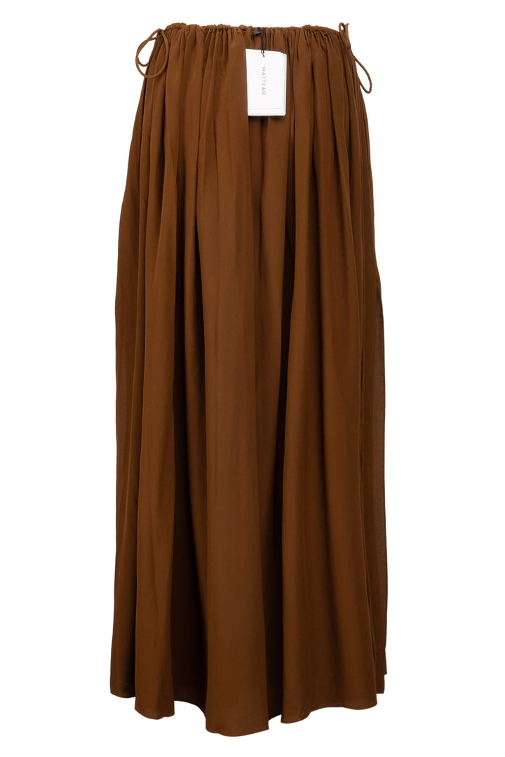 Matteau Size 4 Drawcord Split Skirt