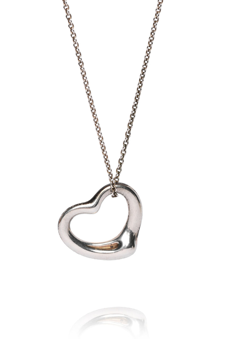 Tiffany & Co x Elsa Peretti Open Heart Pendant Necklace