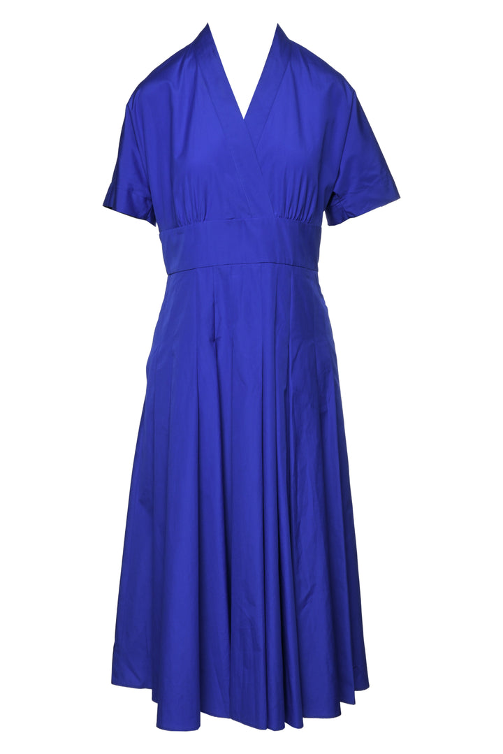 Max Mara Studio Size 10 Pleated Midi Dress