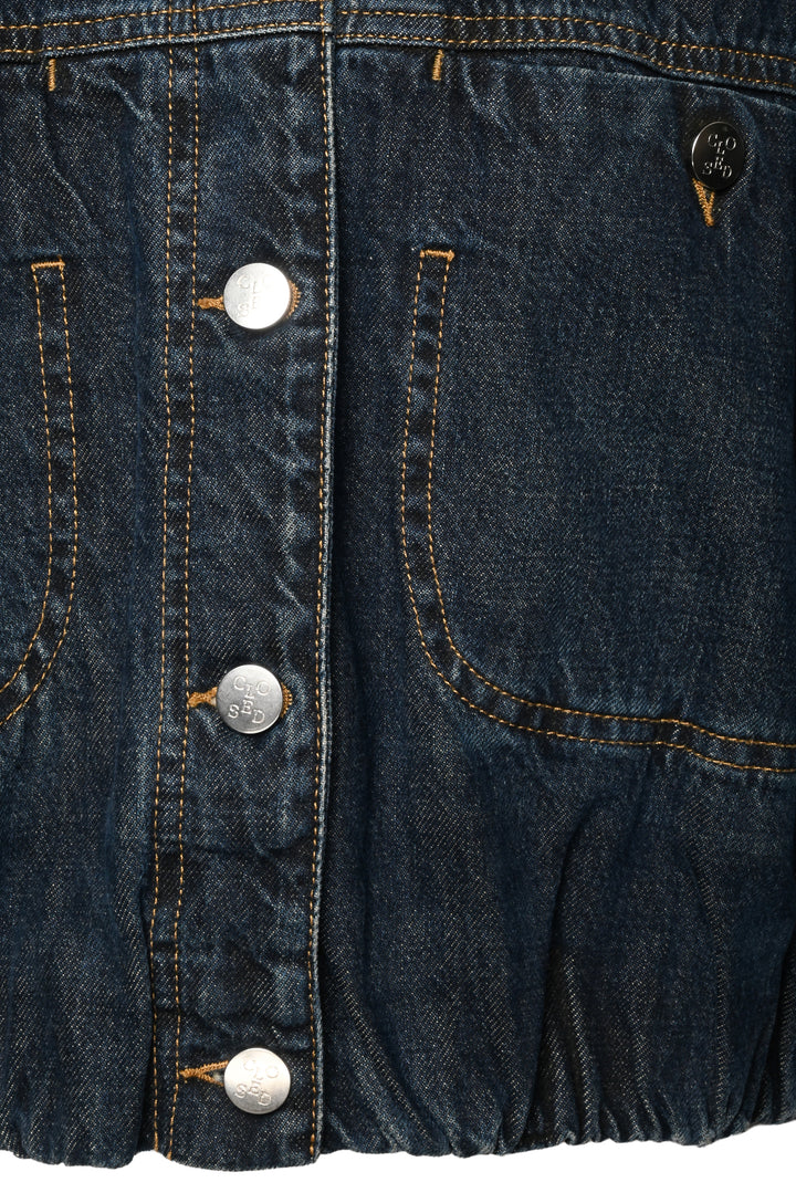 Closed Size M Folded Hem Denim Jacket