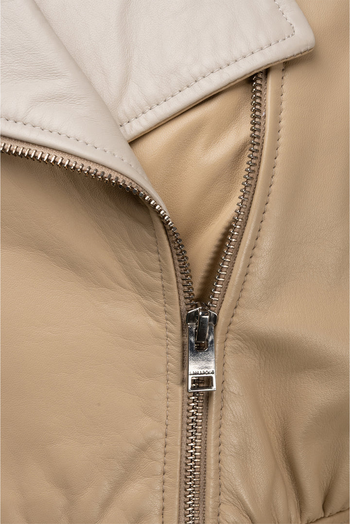Lamarque Size M Leather Jacket