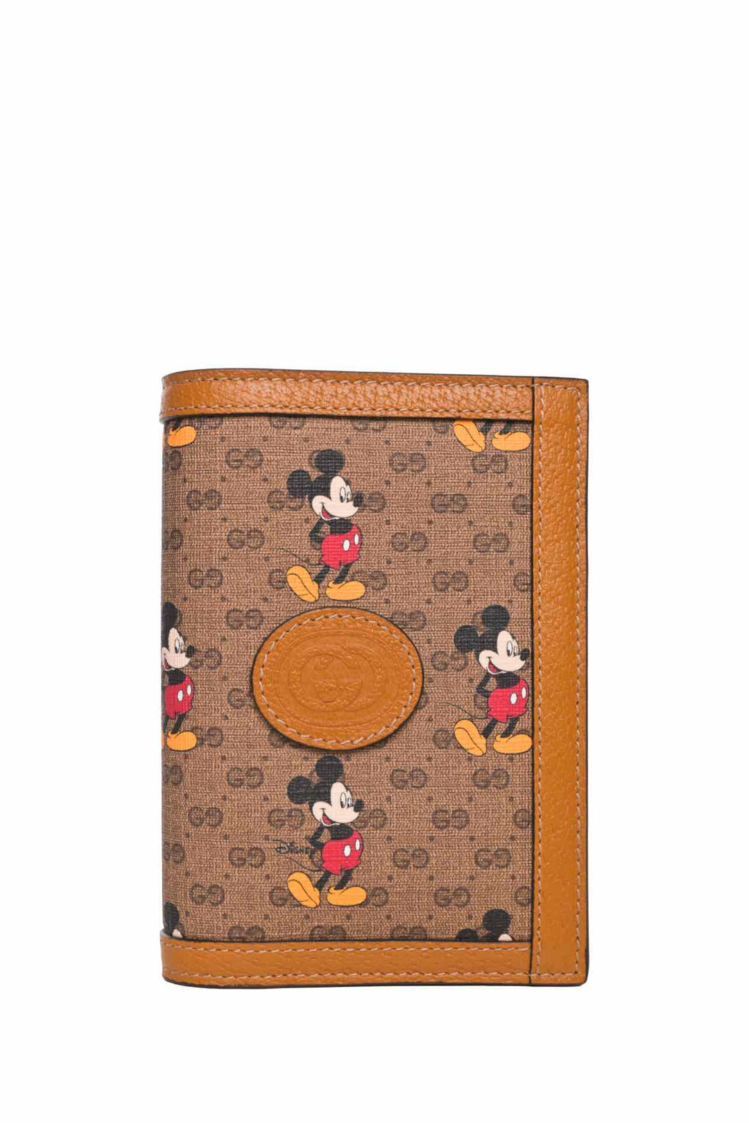Gucci x Disney GG Monogram Mickey Passport Wallet