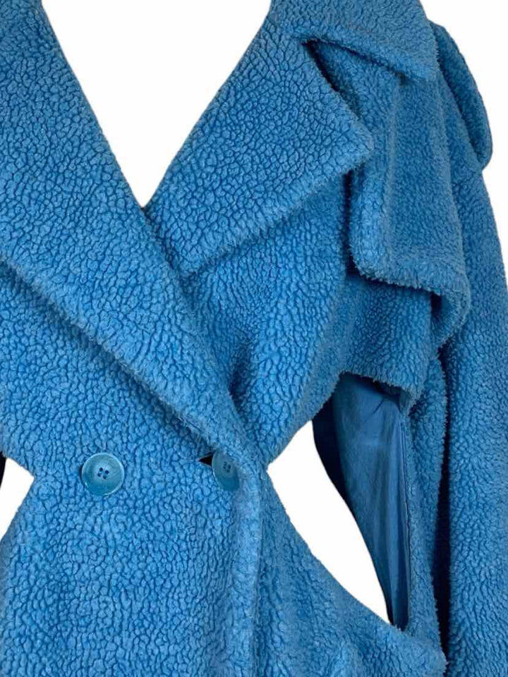 Coperni Size 4 Twisted Cutout Coat