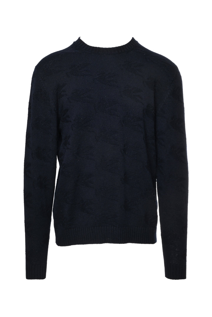 Etro Size XL Men's All Over Logo Knit Sweater