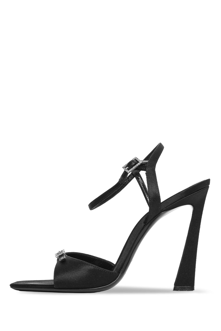 Saint Laurent Size 38.5 Venus 105 Satin Sandals