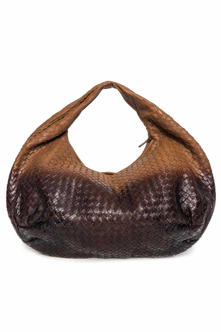 Bottega Veneta 2010 Large Intrecciato Belly Hobo Bag